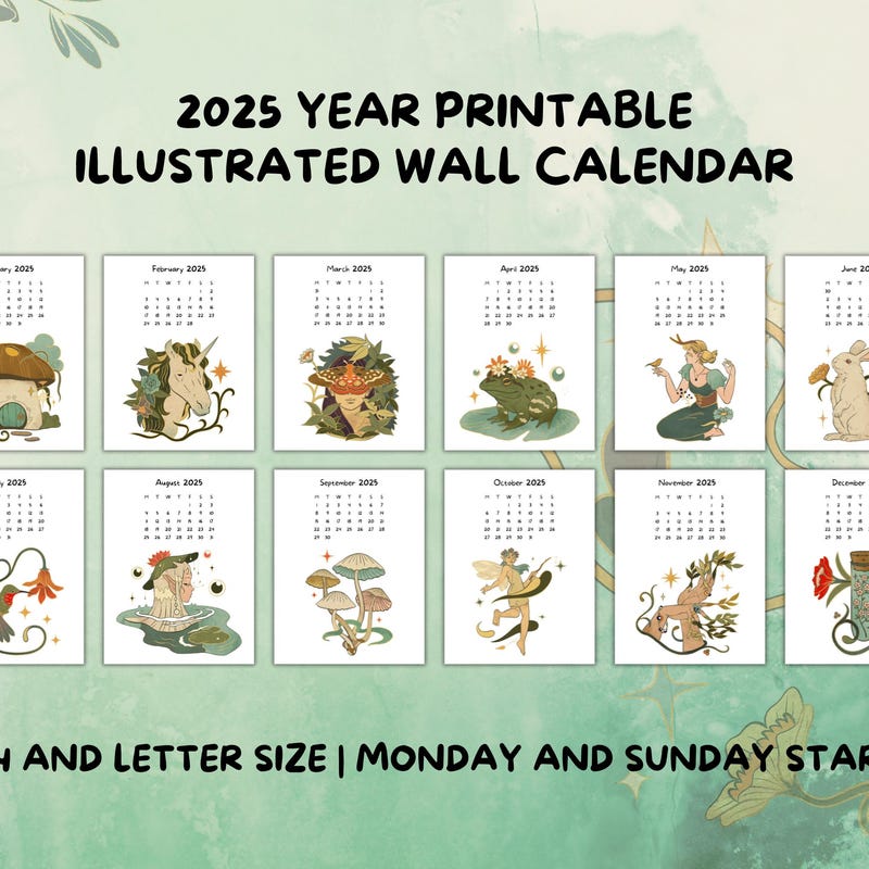 2025 His and Hers Calendar - Etsy UK