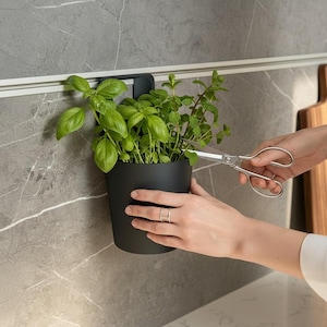 Porta-panelas para ervas adequado para tira de perfil Schüller Kitchens | Cozinhas Schueller