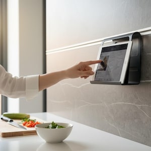 Tablet Wandhalterung für Profilleiste Schüller Küchen | Schueller Kuechen