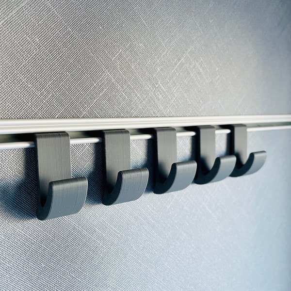 Einhängehaken Set für Aluminium Profilleiste | Häfele | Dethleffs | Bürstner | Crosscamp