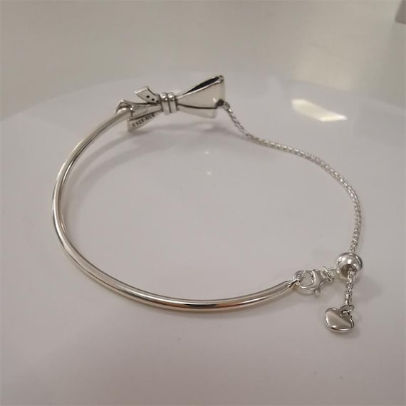 Pandora brilliant bow charm clearance