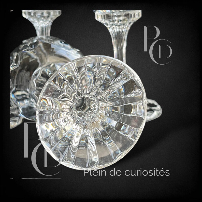 VILLEROY & BOCH Set of 4 Arabelle Crystal Glasses Vintage Etsy