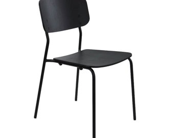 Workliving Bianca Esszimmerstuhl - Holzdesign Schwarze Eiche