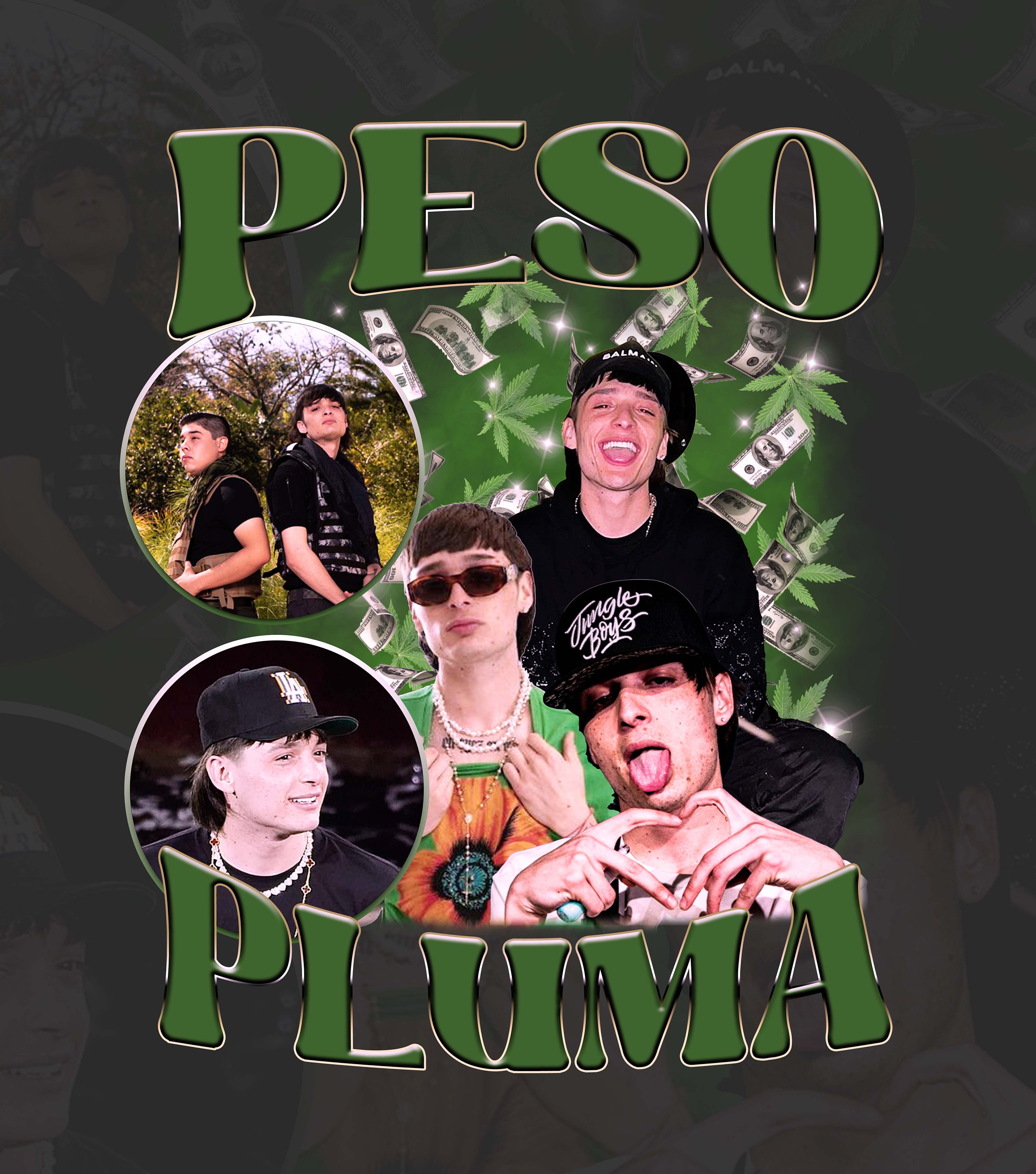 Peso Pluma Png Ready to Print Printable Design Hiphop Etsy Denmark