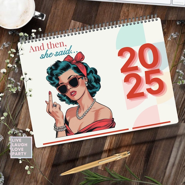2025 Pin up Calendars Etsy