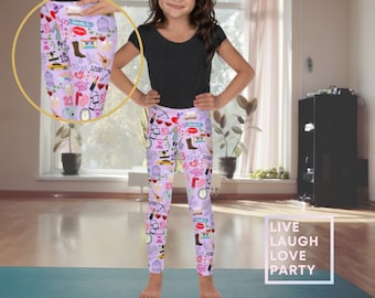 Taylor Inspired Leggings, Taylor Merch, Eras, In My Era, Swelce, 10th Birthday Party, Class of 2024, Bachelorette, Taylor Gift, Mommy and Me