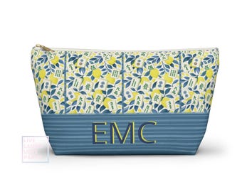 Bolsa de Mahjong Personalizada: Diseño Chinoiserie de Limón