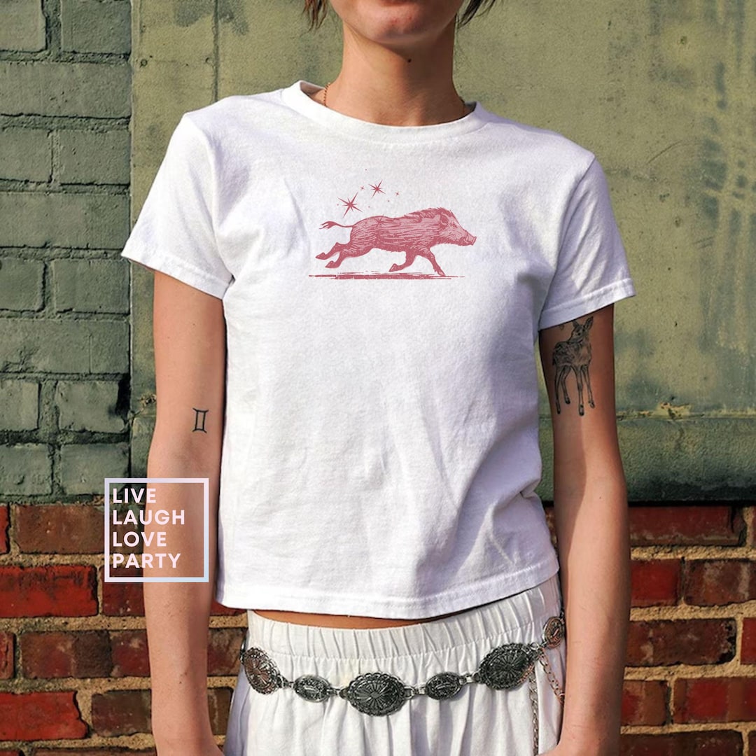 Razorback Baby Tee, College Merch, Game Day Gear - Etsy