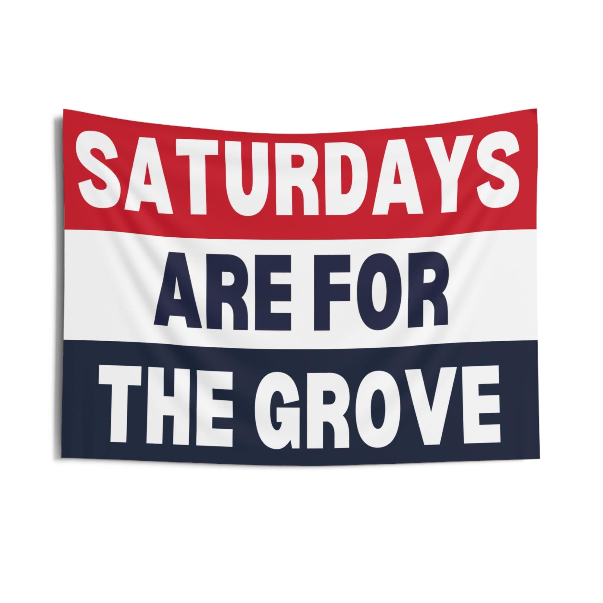 Mississippi Ole Miss Tapestry: The Grove, College Gameday Flag