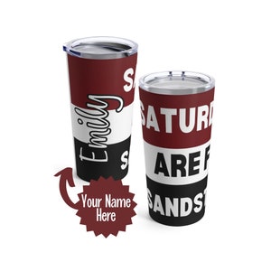 Columbia SC Tumbler, Sandstorm, Personalized Tumbler, College Merch, Sorority Merch, Tailgate, Football, Lake House, Beach House, Boat Drink