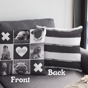 Custom Pet Photo Pillow 