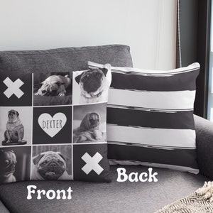 Custom Pet Pillow, Pet Pillow from Photo, Personalized Pet Pillow, Pet Print Pillow, Custom Dog Pillow, Pet Picture Pillow, College Send Off