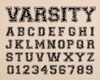 Varsity Font Distressed Varsity Letter Font Varsity Team Font Varsity Script Font Varsity Font Cricut Varsity Outline Font Distressed Font