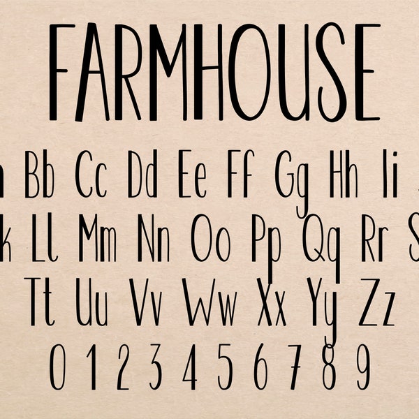 Farmhouse Font Thin Font Tall Font Nature Font Skinny Font Tall Skinny Font Thin Letters Thin Script Slim Font Tall Thin Font Cricut