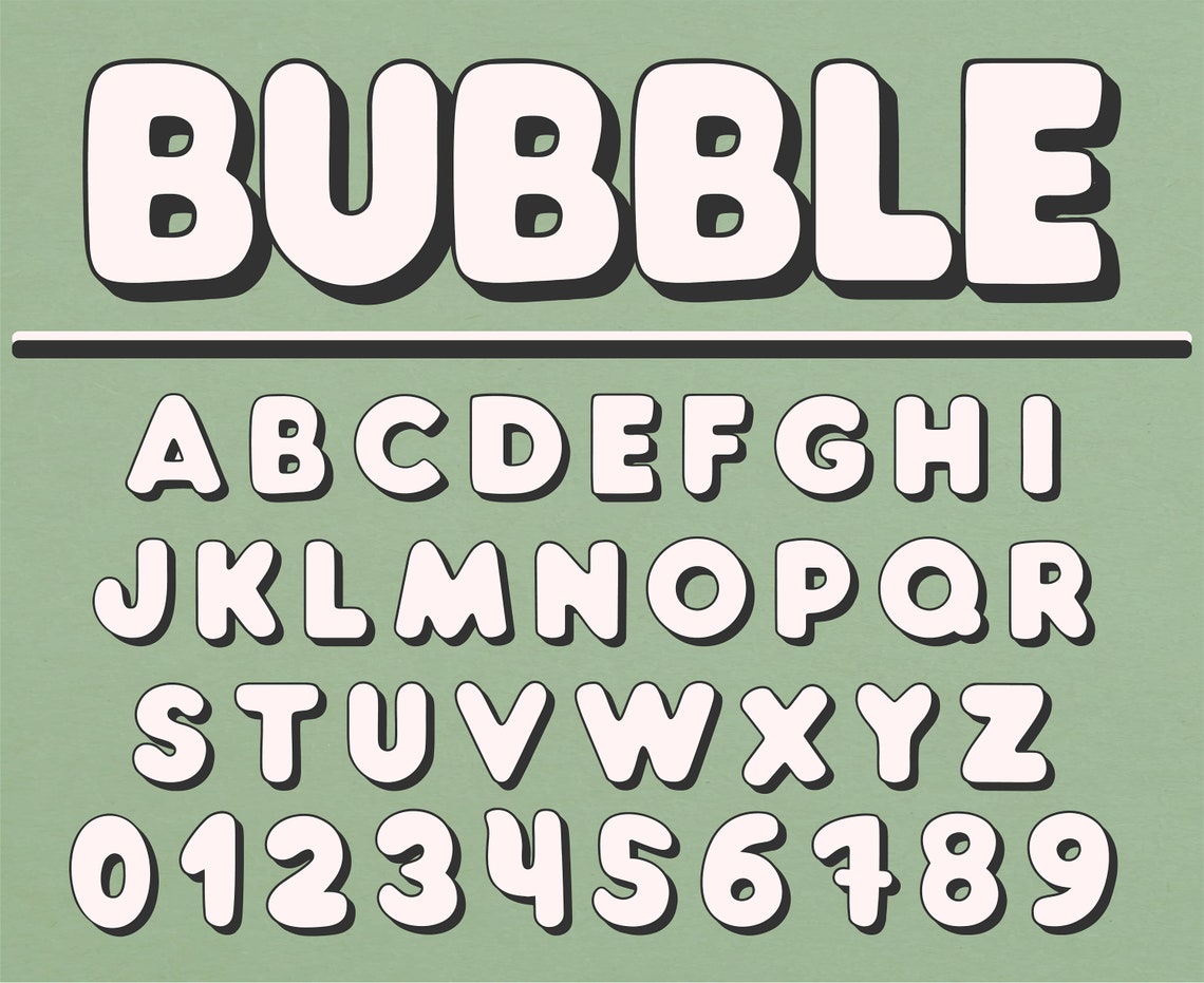 Bubble Letters Bubble Font Retro Bubble Font Bubble Letter Font Bubble Il 1140xN.4712456157 6bx4
