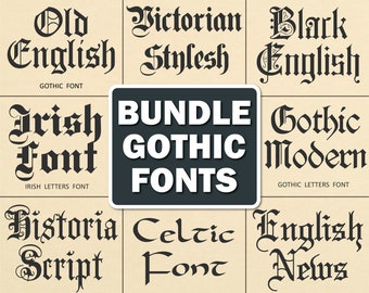 Old English Font Gothic Font Celtic Font Old English Calligraphy Old English Letters Font Old English Cursive Font Old English Tattoo Font