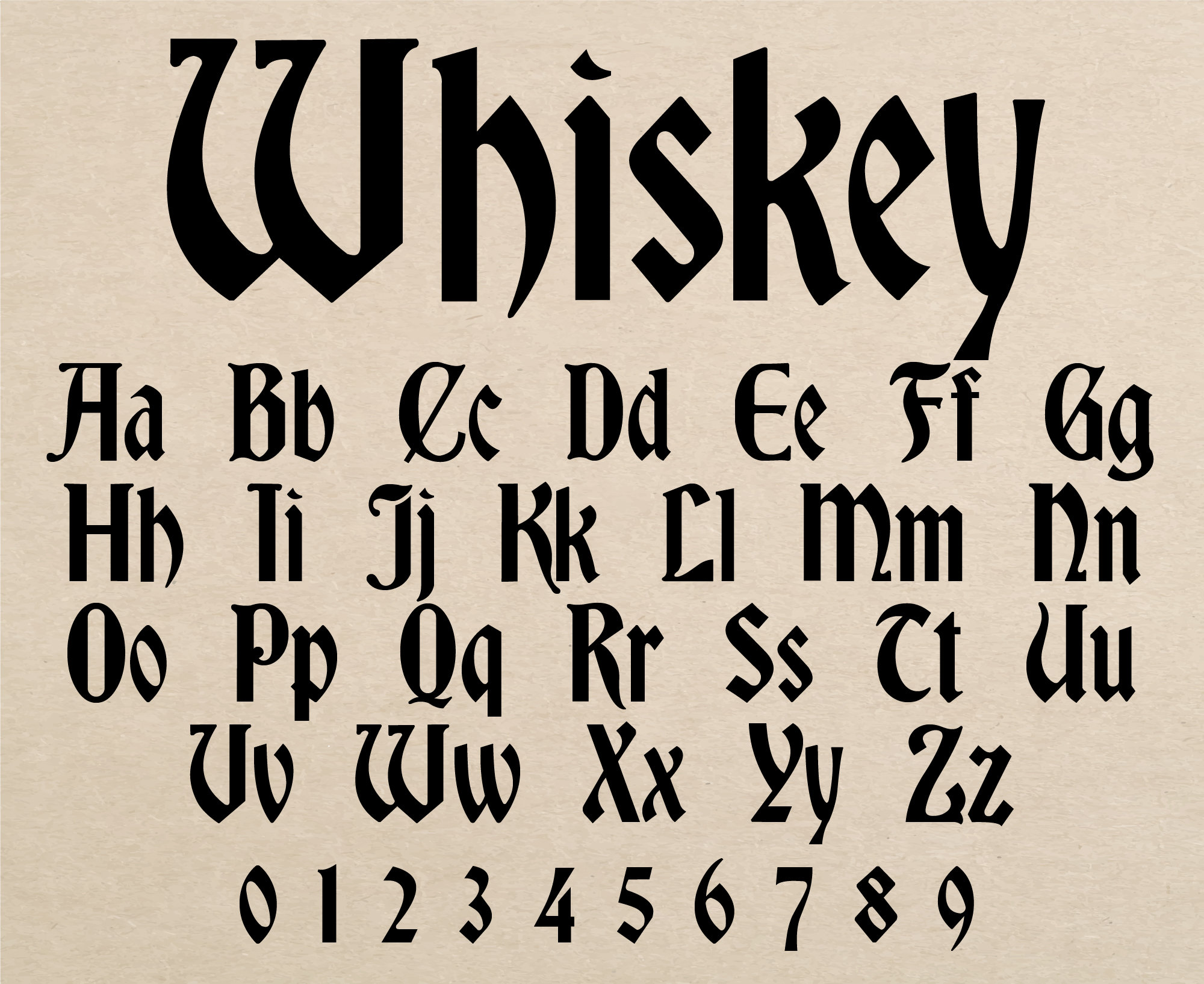whiskey-font-celtic-font-old-english-letters-svg-bourbon-font-scotch