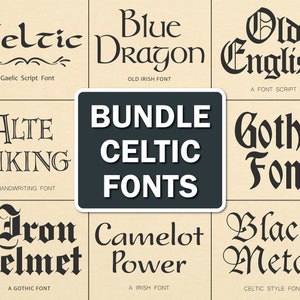 Police celtique Police irlandaise Police gaélique Lettres celtiques Svg Police celtique Alphabet Styles de police celtique Lettres gaéliques Svg Lettres irlandaises Police