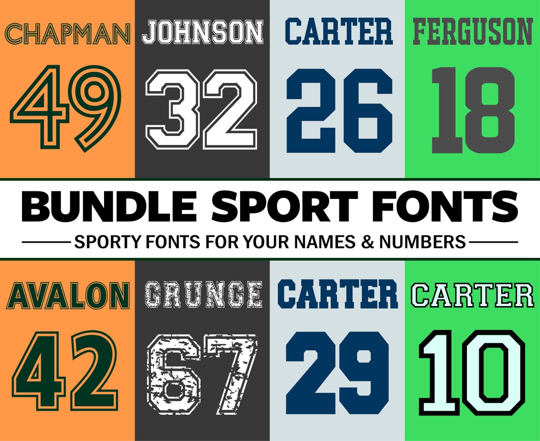 Varsity Font College Font Varsity Number Font Varsity Outline Font