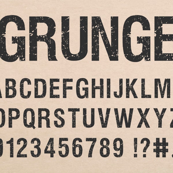 Distressed Font Grunge Font Stamp Font Distressed Letters Font Distressed Font For Cricut Rubber Stamp Font Rough Font Distressed Script