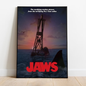 Jaws 'chrissie' Giclée Art Print, High Quality Print, Modern Art Design
