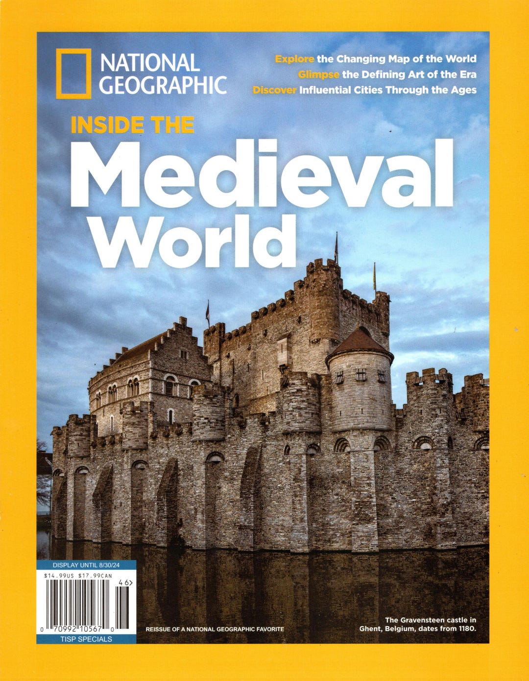 National Geographic Magazine Inside the Medieval World - Etsy