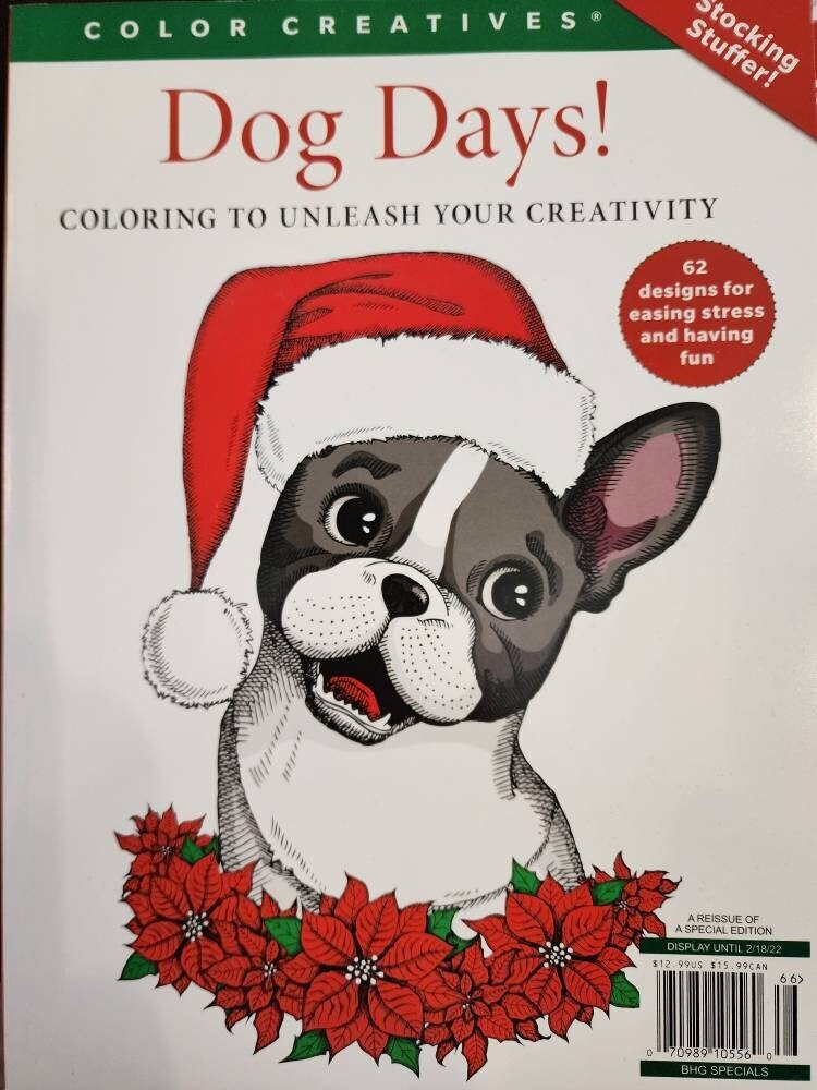 Dog Days Coloring to Unleash Your Creativity - Etsy