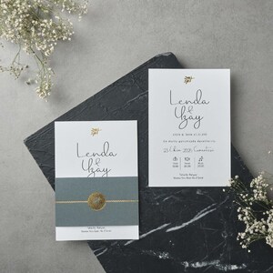Elegante anpassbare Hochzeitseinladungen - personalisiert für Ihren besonderen Tag