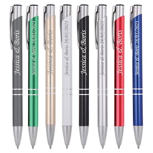 Personalised Wedding Pen | 50 Pieces -200Pieces | Wedding Guest Pens | Customized Favors