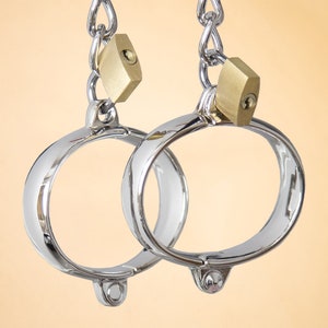 金属　拘束具 Metal handcuffs - Etsy 日本
