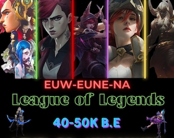 NA EUW League of Legends LoL Account UNRANKED LEVEL Puerto Rico