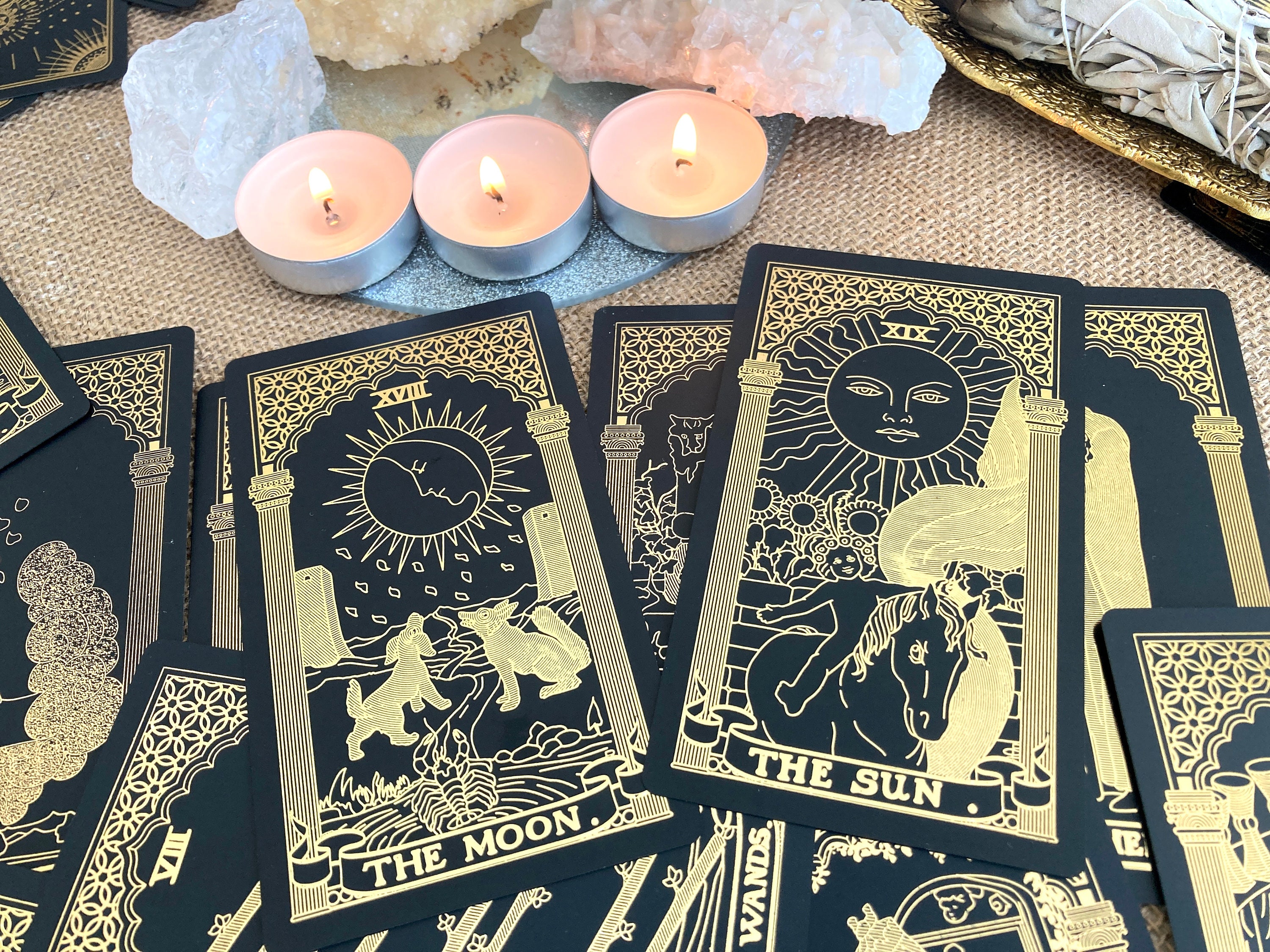 Rider Waite Tarot Deck Tarot Deck for Beginners Tarot Card Etsy