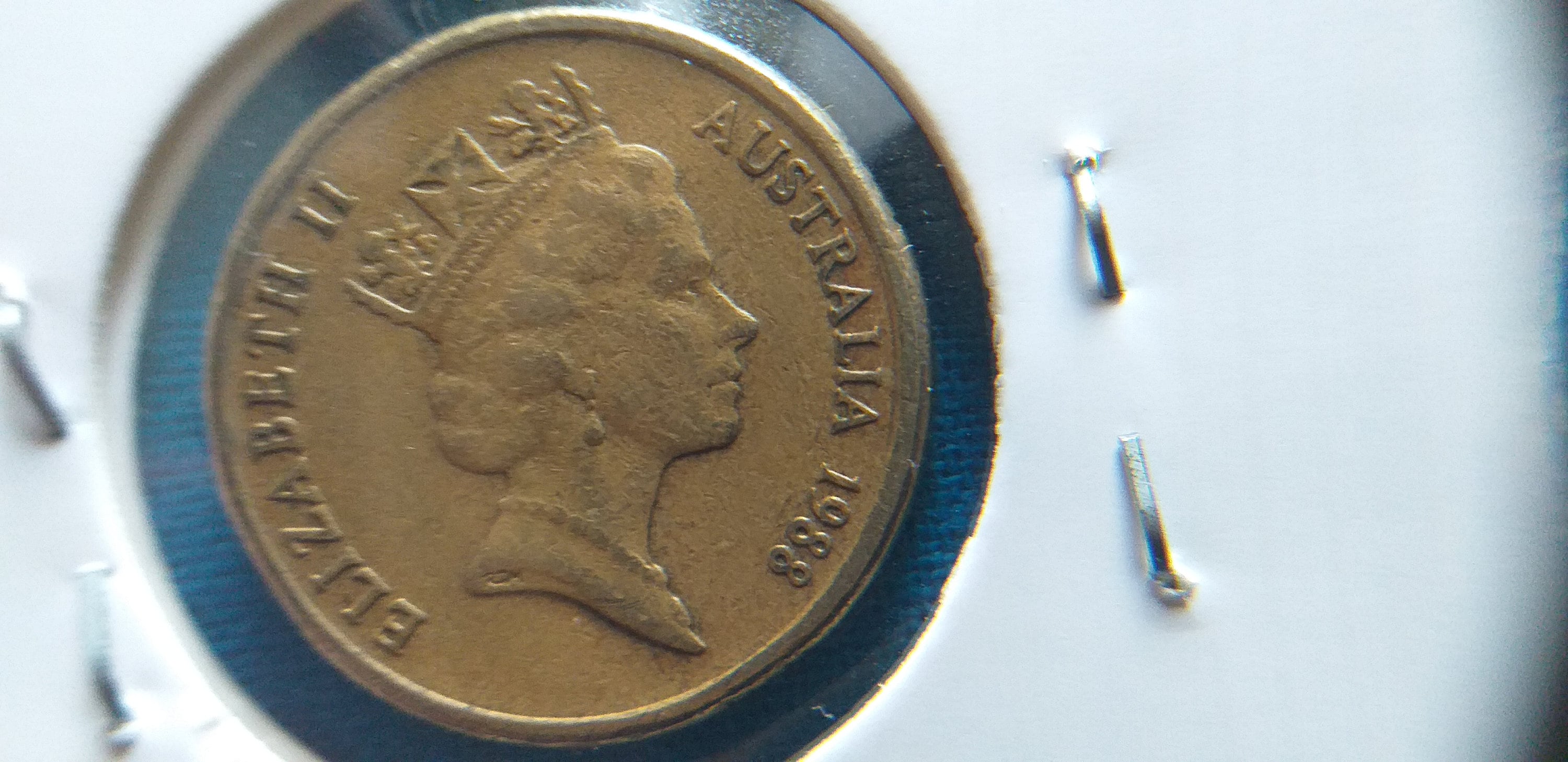 Rare 2 Dollar Coin Australian 1988 HH Initials Etsy Australia