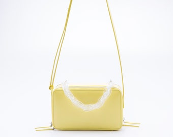 TSUKI Cuboid Bag_Light yellow