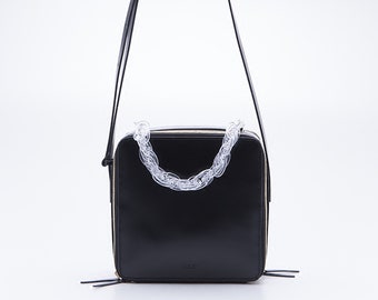 TSUKI Square Bag_Black