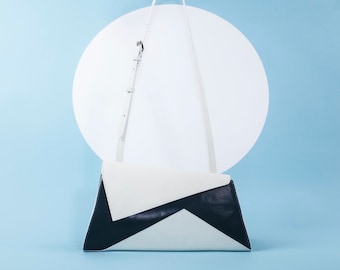 NAOSHIMA Asymmetrical Triangle Bag