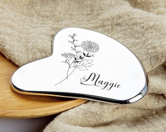 Gua Sha - Facial Care, Spa Gift,  Girlfriend Gift, Custom Name Gift, Gift for Girlfriend