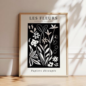 Matisse Flower Print: Abstract Botanical Illustration (Digital Download)