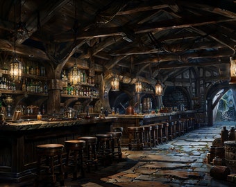 Fantasy Art Tavern Digital Download
