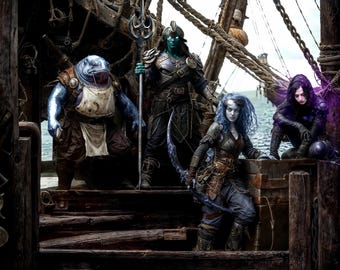 DnD Party Portraits - Custom Made Art Commission