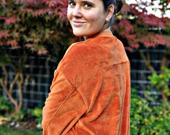 Oversize Pullover Damen Nicki Vokuhila Lang