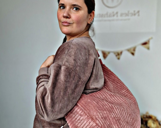 Featured listing image: Corduroy banana bag, shoulder bag, moon bag, women's fanny pack, various colors