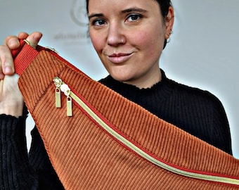 Bauchtasche Cord Medium