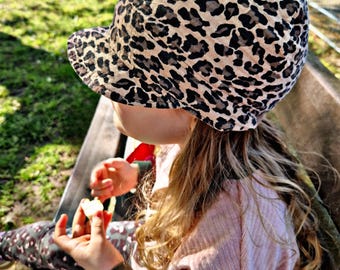Muslin summer hat, baby, child, adult, various colors and patterns, GOTS certified organic cotton