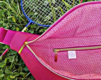 Last Minute Geschenke Bauchtasche Wildleder XL