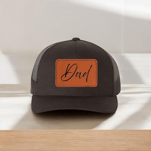 Custom Leather Patch Hat