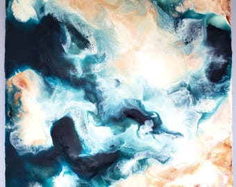 Pittura a encausto sulla spiaggia - Personalizzata