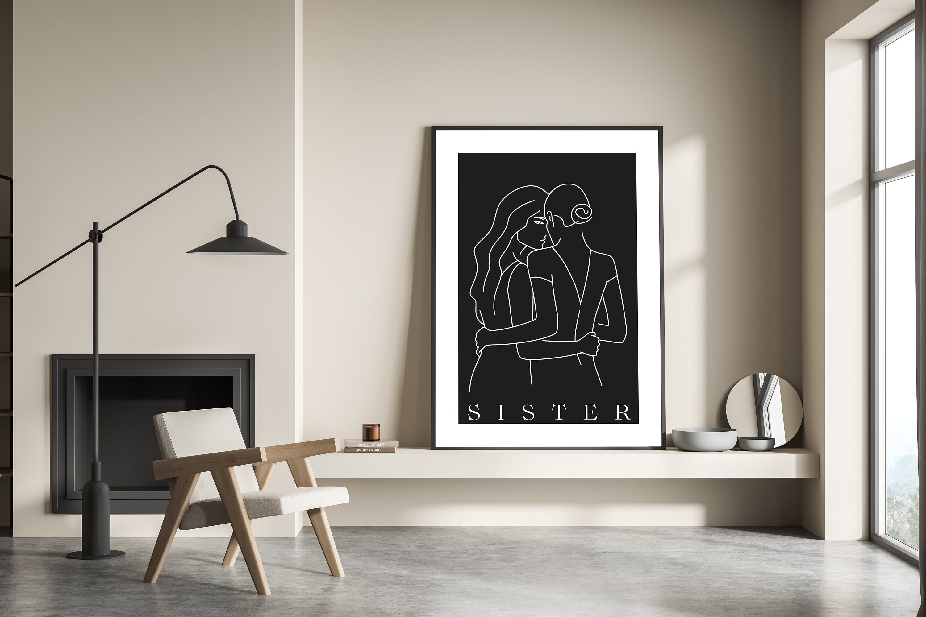 Sisters Poster | Printable Wall Art | Sisters Wall Art | Gift ...