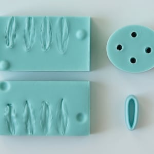 Bluebells Silicone Veiner, Flower Press, Petal Silicone Mold, Polymer Clay, Fondant Cake, Clay Flower, Home Decor, Festival Gifts, Wedding