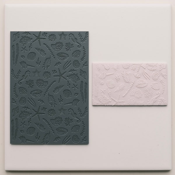 Silicone pattern texture mat, polymer clay texture sheet - for making clay jewelry, earing